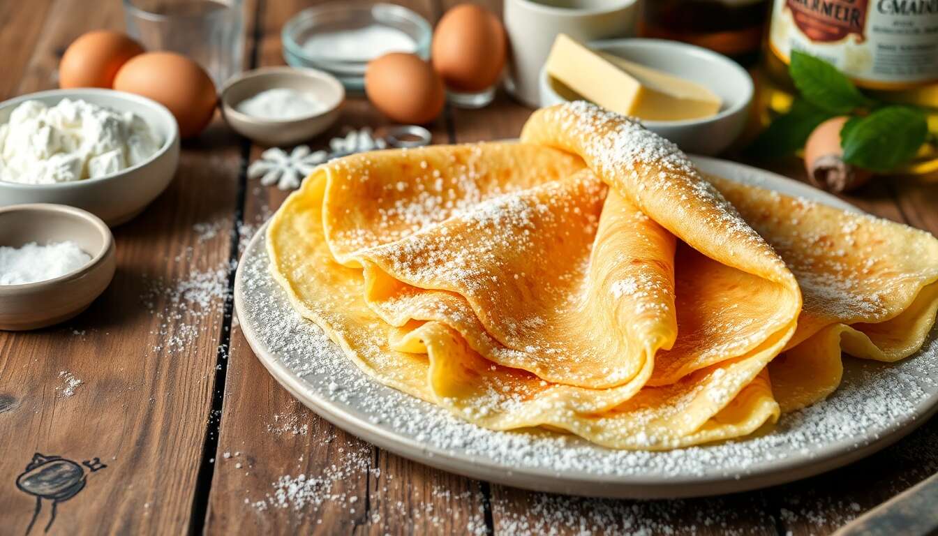 Crêpes au Grand Marnier : recette savoureuse et facile