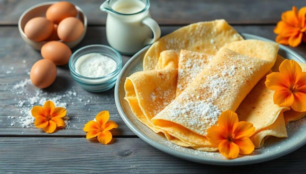 Crêpes à la cannelle et fleur d'oranger : recette savoureuse