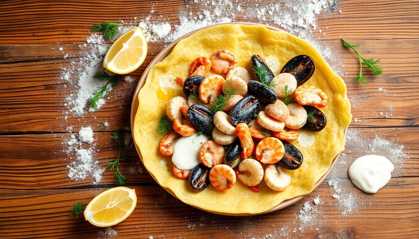 Crêpes de la mer : recette gourmande et facile