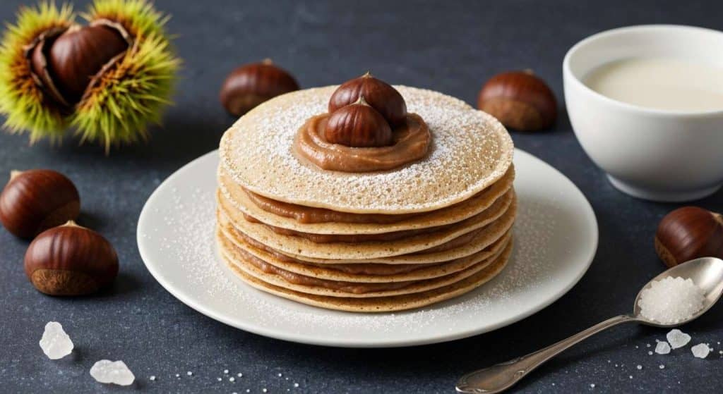 Millefeuille de crêpes au sarrasin et marrons : la recette gourmande