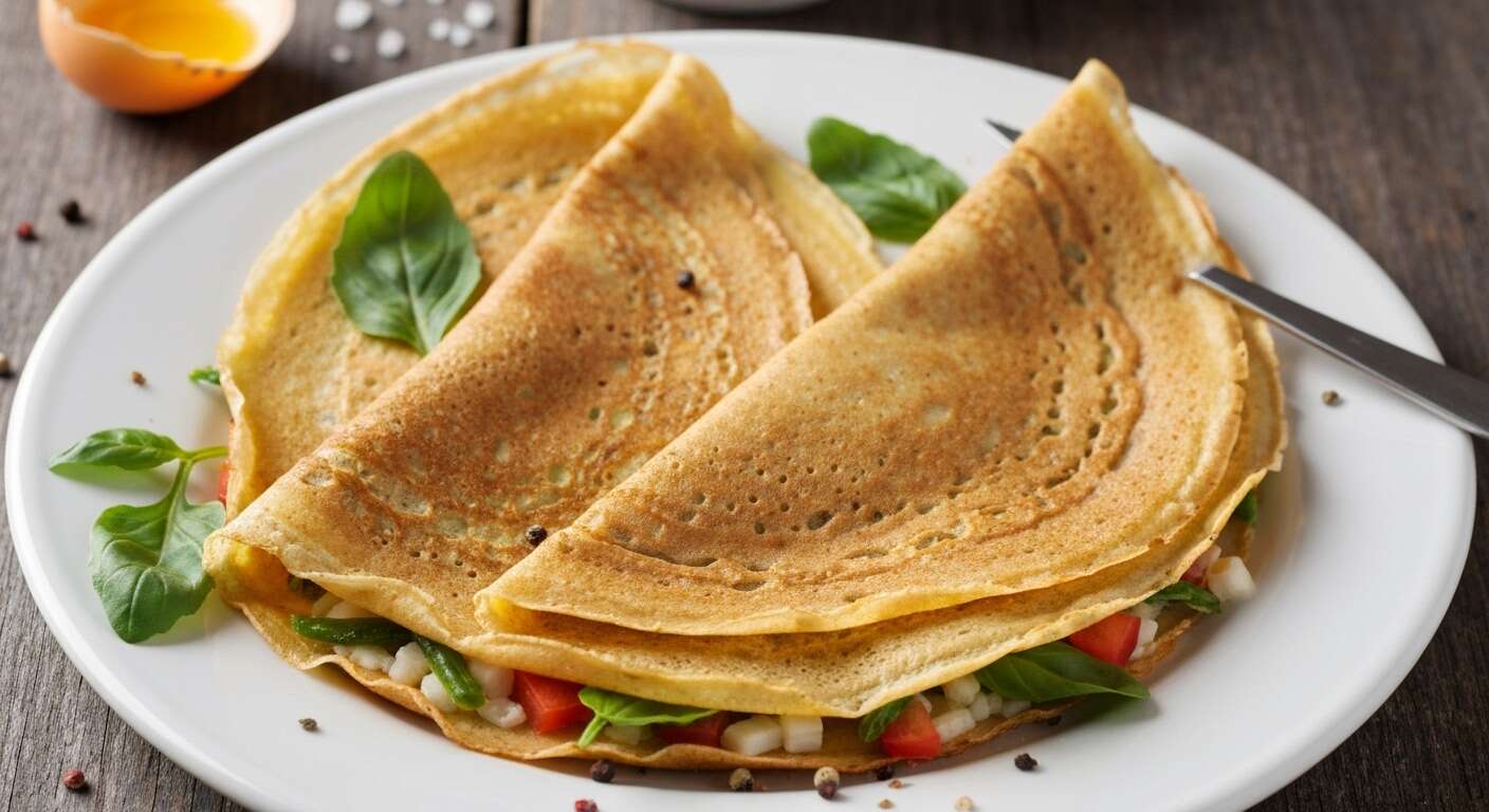 Crêpes salées aux légumes : la recette facile et savoureuse !