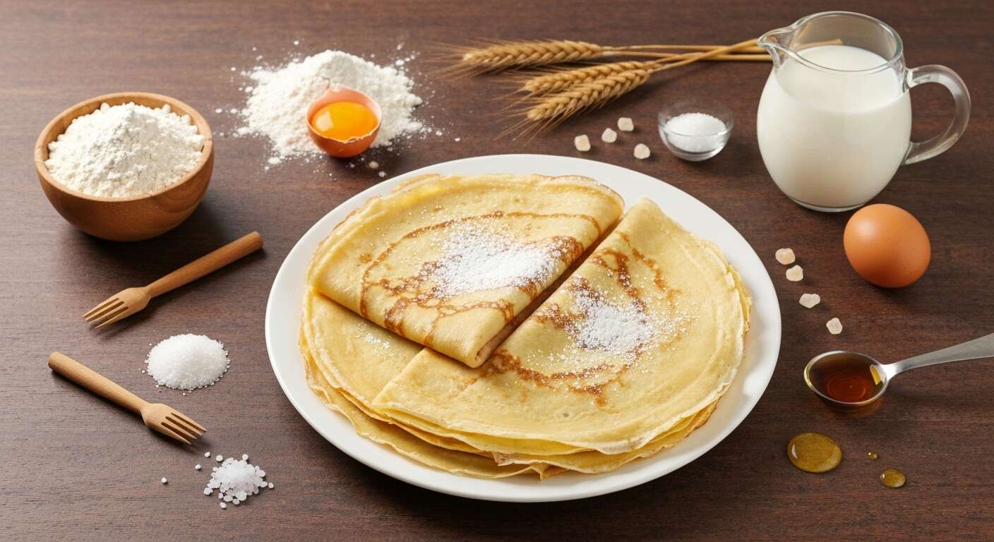 Crêpes légères maison : la recette facile