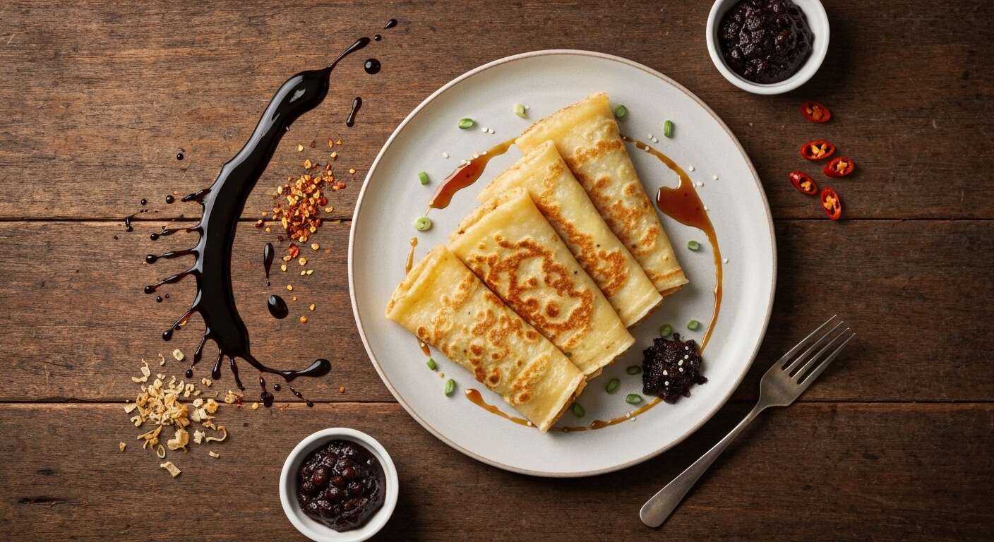 Crêpes chinoises : recette facile et savoureuse