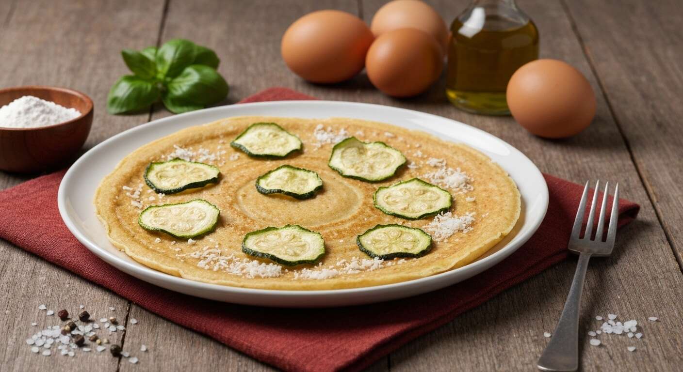 Recette savoureuse de crêpettes aux courgettes