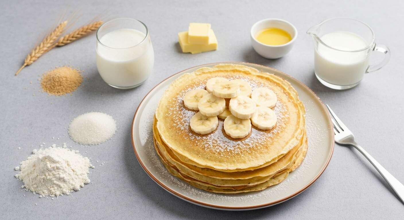 Crêpes aux bananes : une recette savoureuse et facile