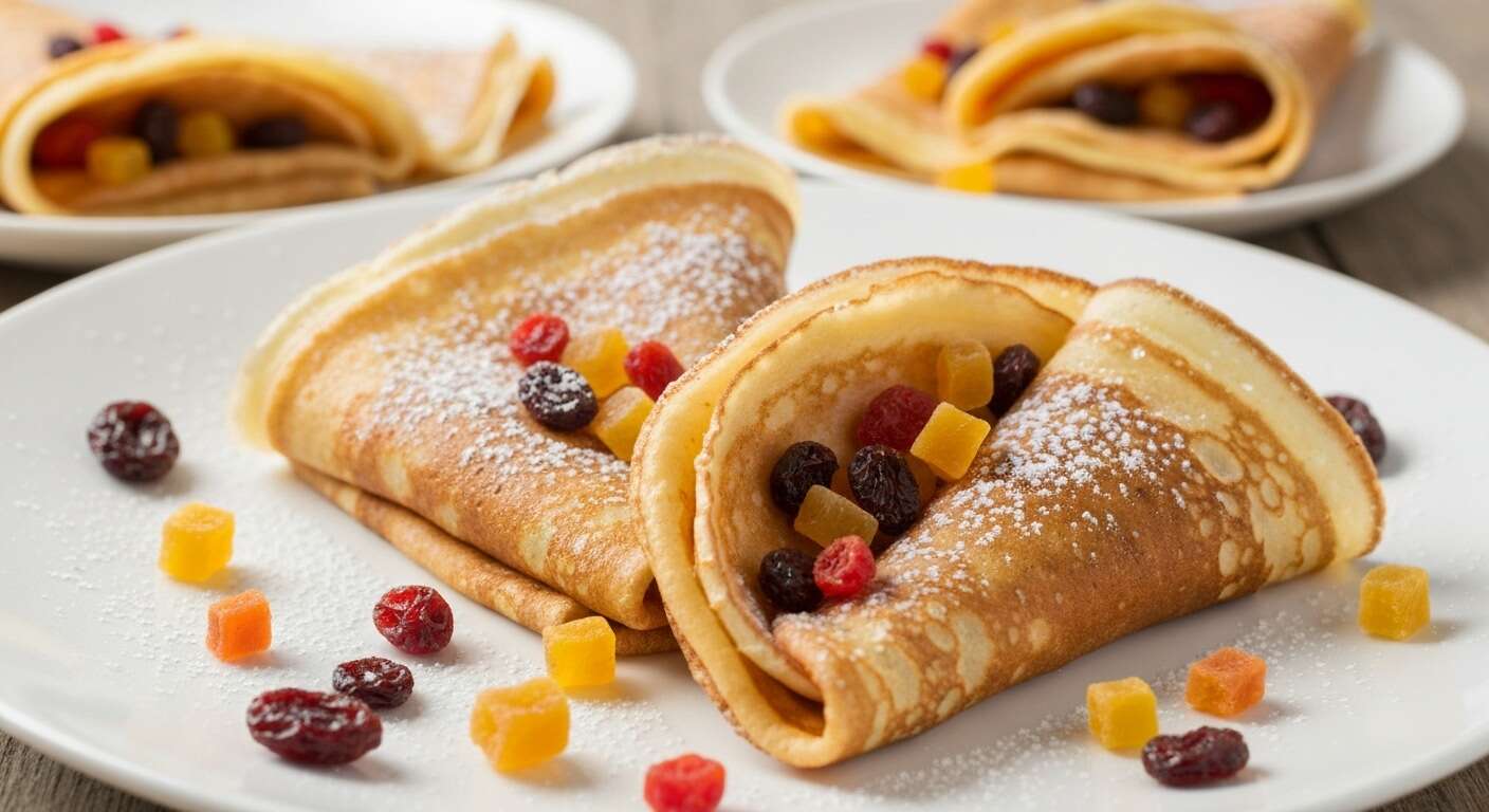 Recette facile de crêpes aux fruits : un dessert gourmand