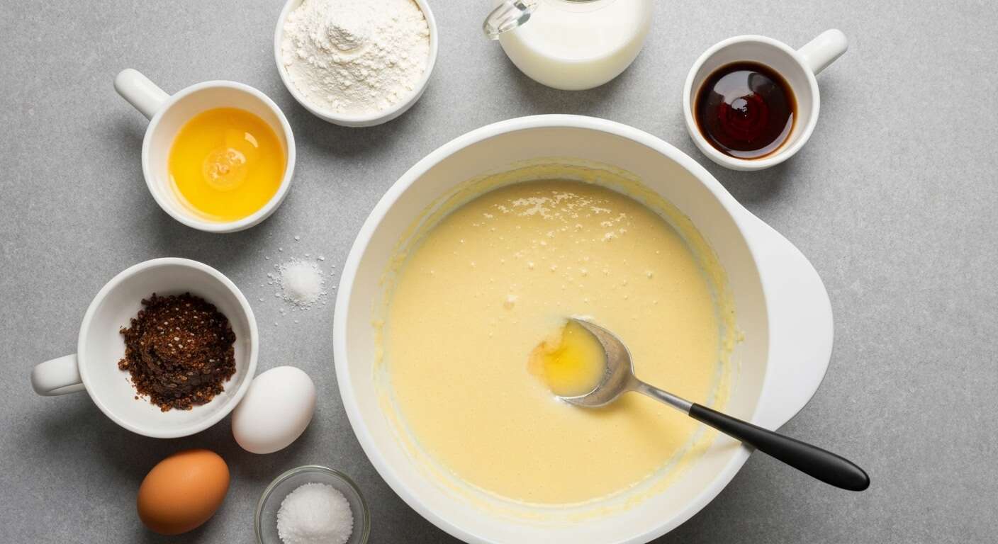 Recette de pâte à crêpe au Kenwood