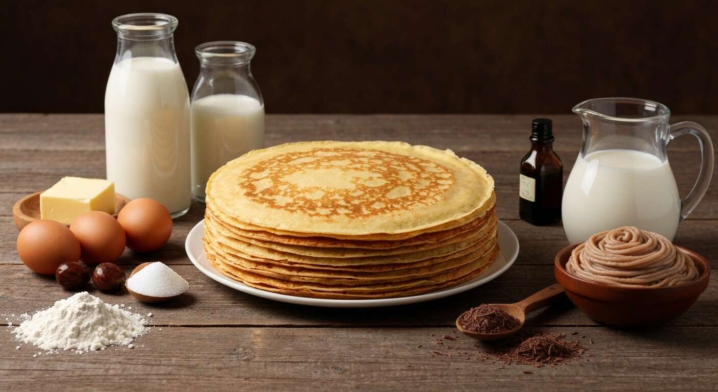 Gâteau à étages aux crêpes : une recette gourmande