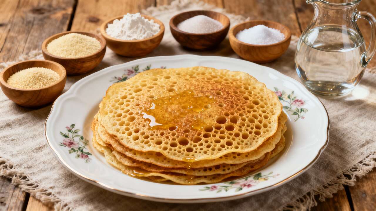 Baghrir : recette Authentique de Crêpes Algériennes