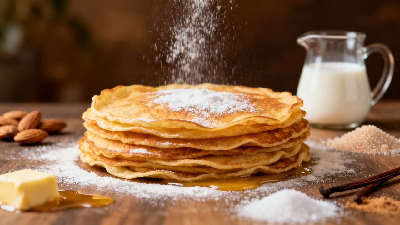 Crêpes sans œufs : recette facile et rapide