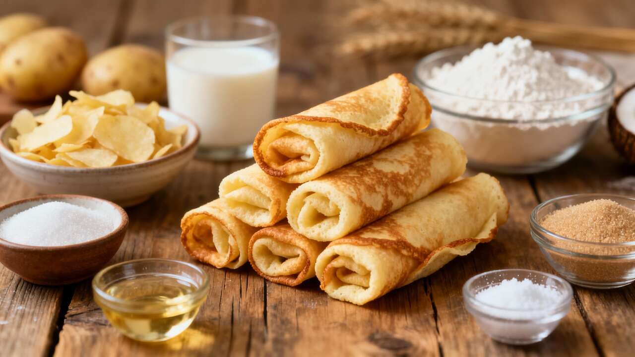 Lefse : crêpes sucrées norvégiennes vegan à base de pommes de terre