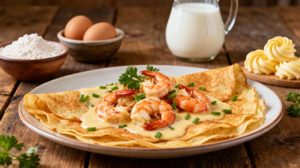 Crêpes aux langoustines : une recette gourmande et raffinée