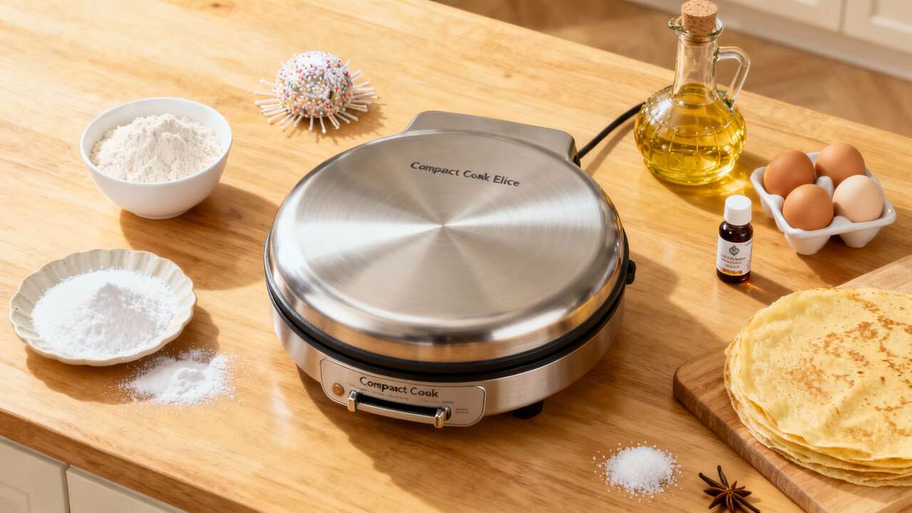 Recette de pâte à crêpe avec le Compact Cook Elite