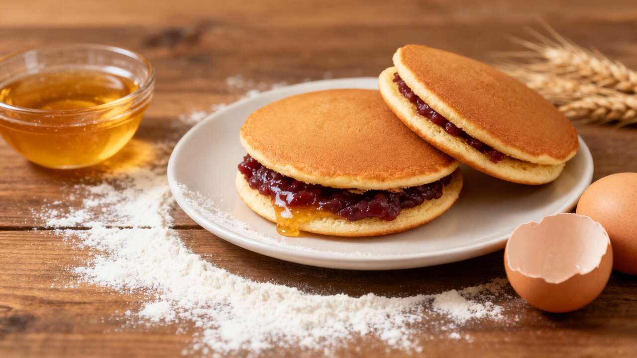 Dorayaki : délicieuse crêpe japonaise aux haricots rouges
