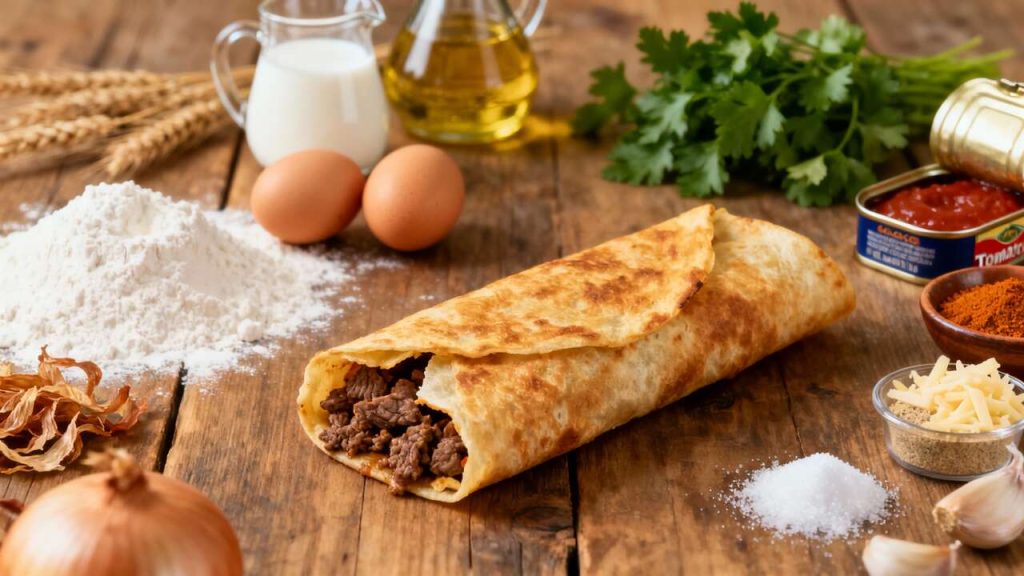 Crêpes farcies à la viande de bœuf : recette savoureuse et facile