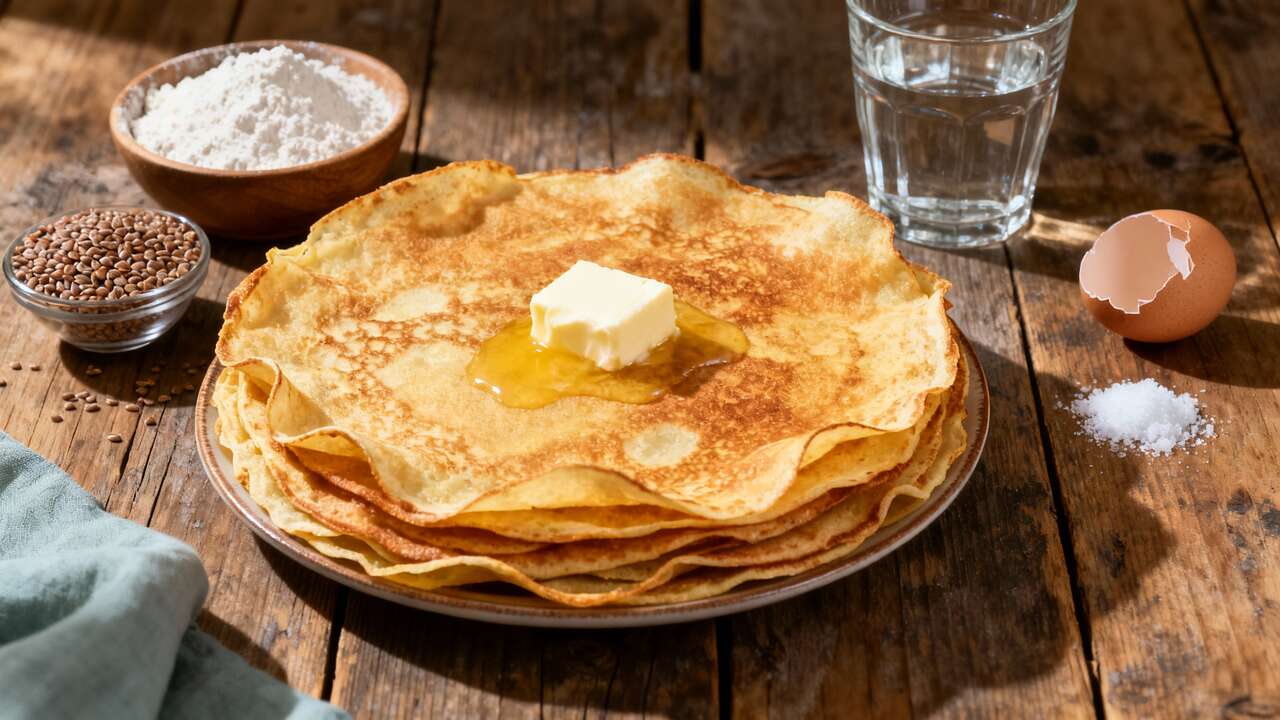Crêpes bretonnes au beurre salé : ma recette maison