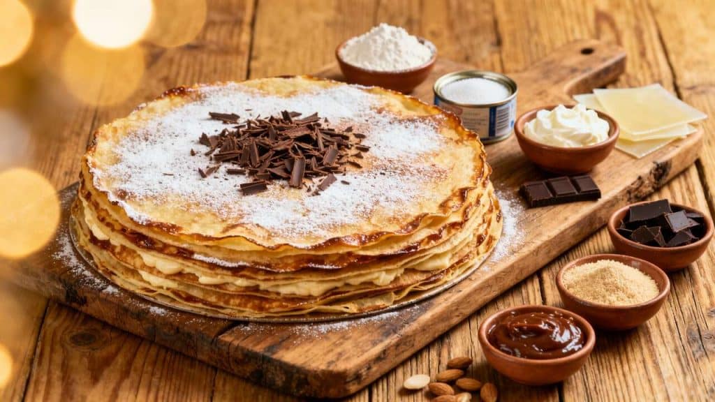 Gâteau de crêpes viennois : délice à découvrir