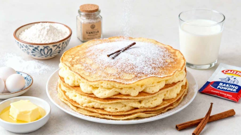 Crêpes soufflées au sucre vanillé : la recette délicieuse
