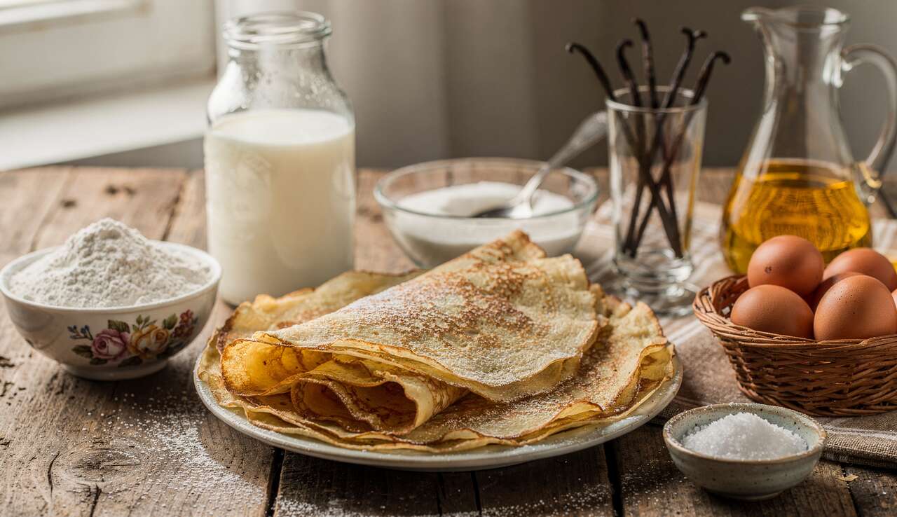 Crêpes maison : la recette facile et rapide