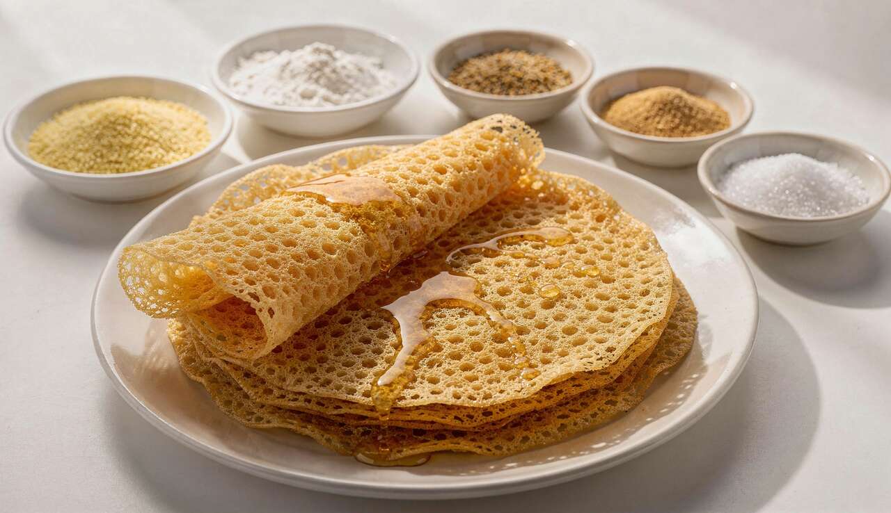 Baghrirs : crêpes aux mille trous faciles et moelleuses