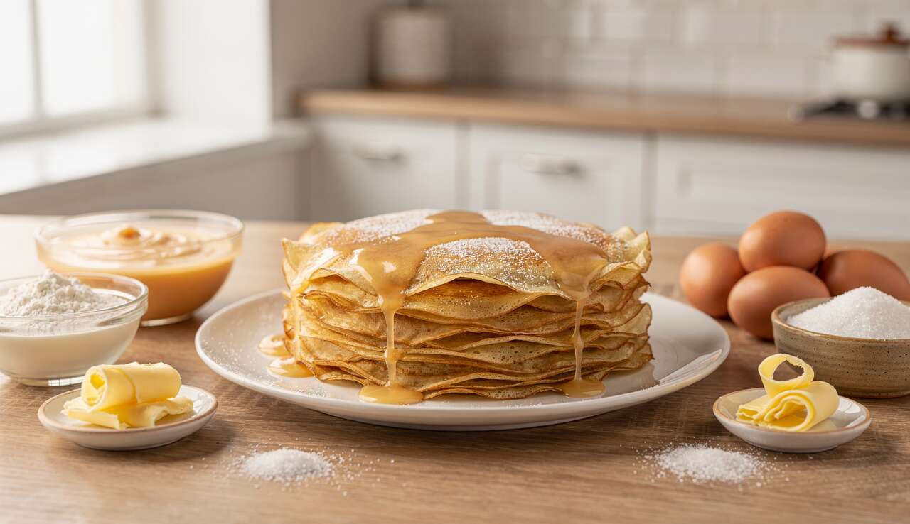 Crêpes au lait sucré : une recette facile et gourmande