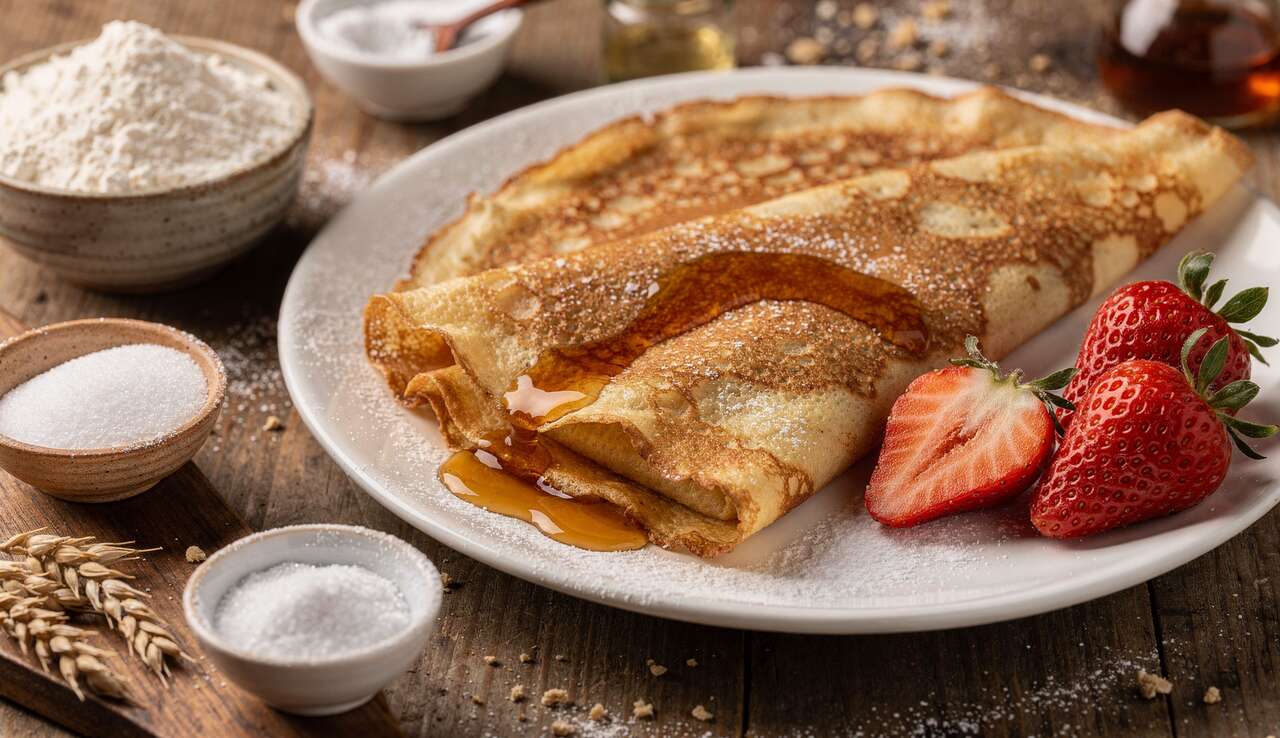 Crêpes sucrées : recette rapide et facile