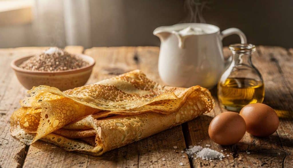 Pâte à crêpes salées rapide : recette facile et délicieuse