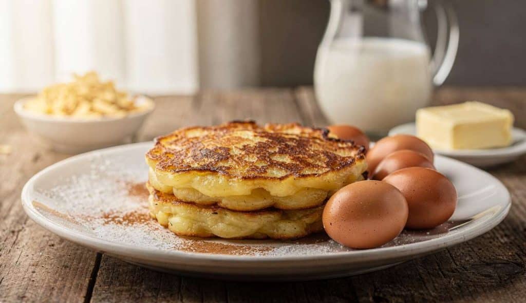 Recette de crêpes de pommes de terre à la vonassienne
