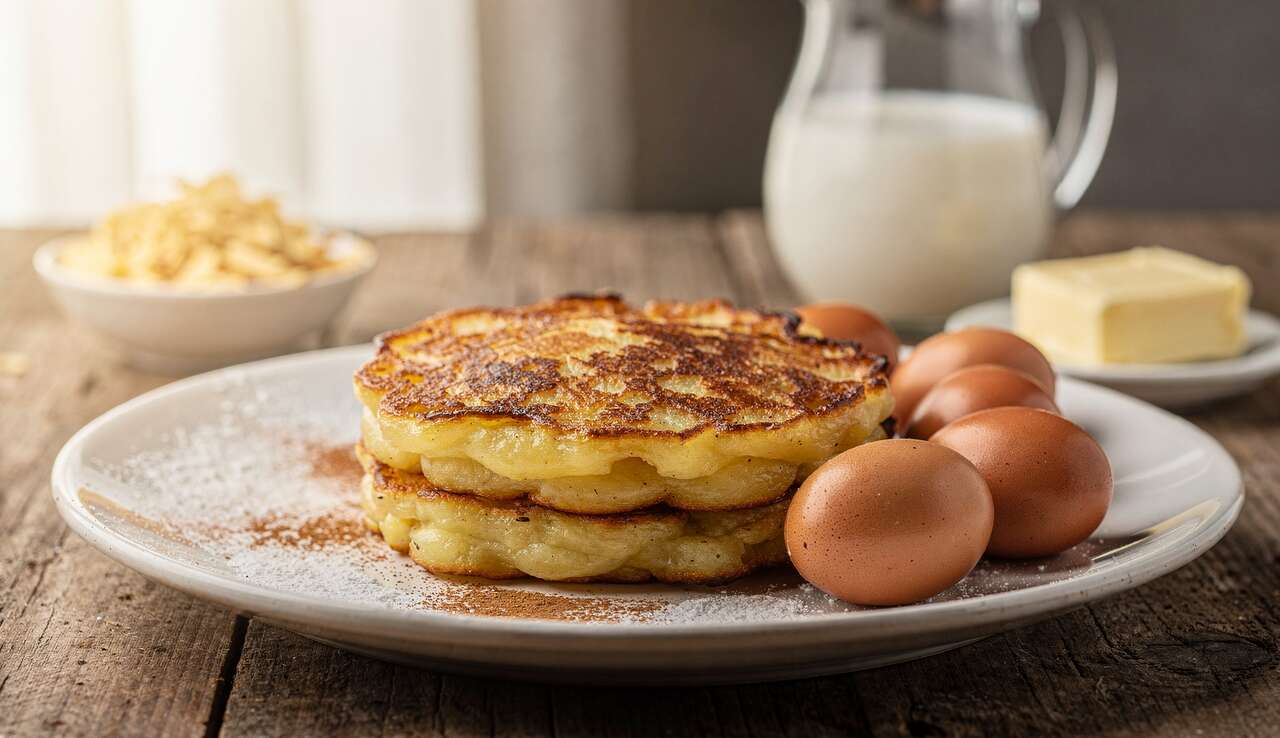 Recette de crêpes de pommes de terre à la vonassienne