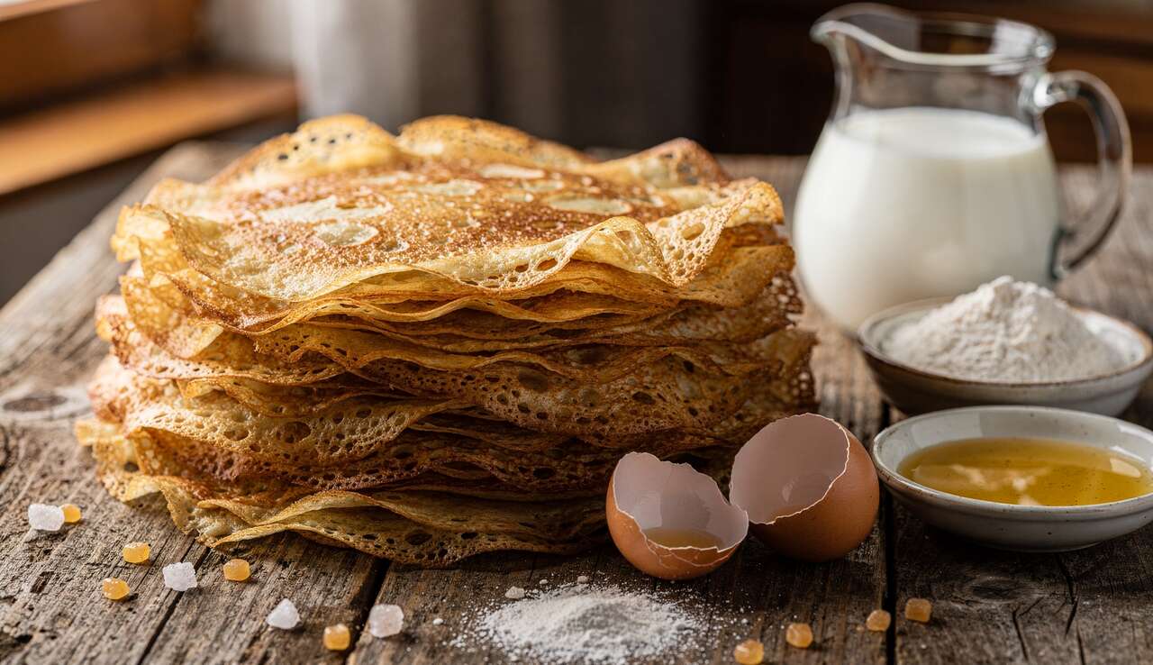 Crêpes sans gluten : recette facile et rapide