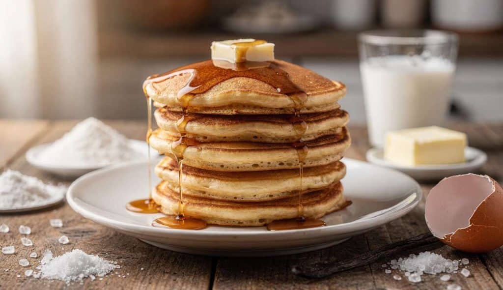 Recette de pancakes : délicieuses petites crêpes maison