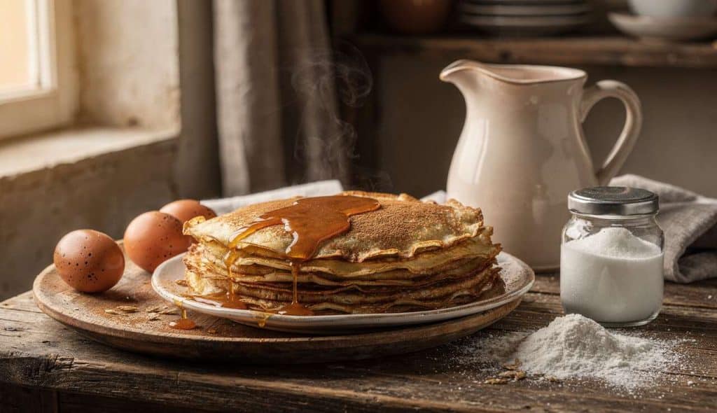Crêpes sous les pommiers : une recette gourmande