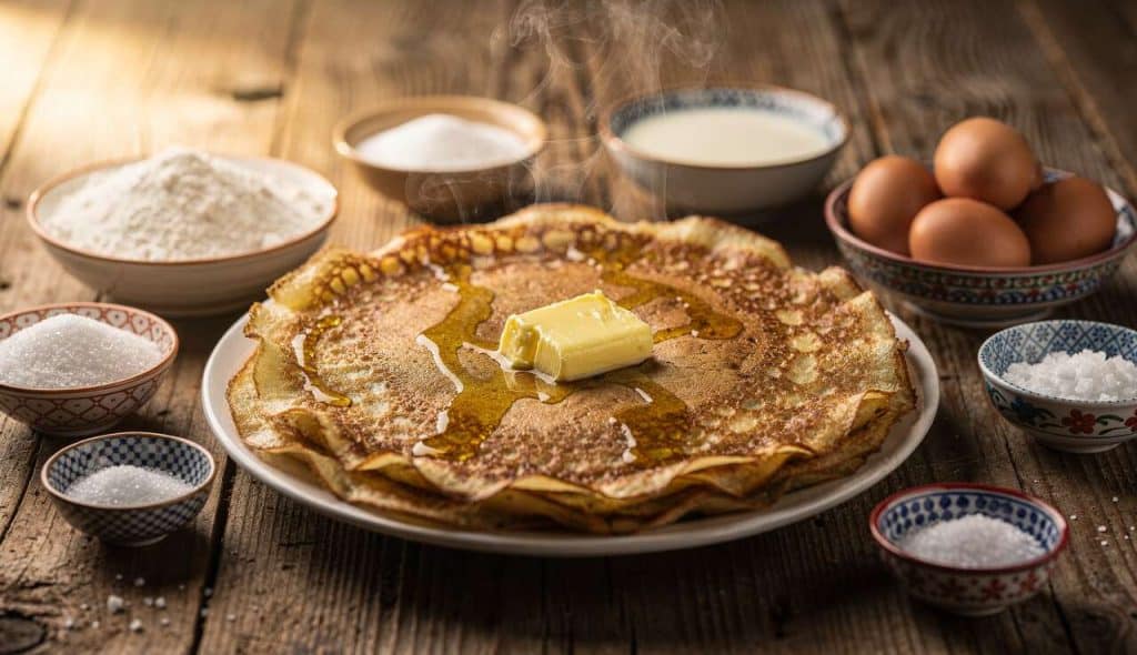 Crêpe à la margarine : recette facile et savoureuse
