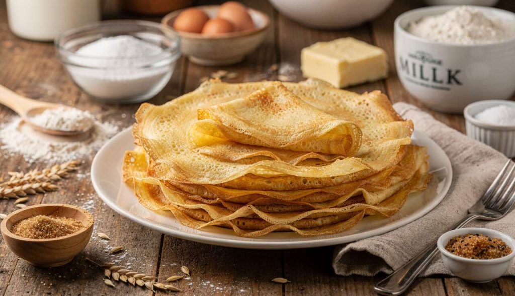 Délicieuses crêpes au beurre de ma grand-mère : la recette incontournable