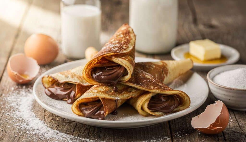 Crêpes au Nutella : une recette de rêve