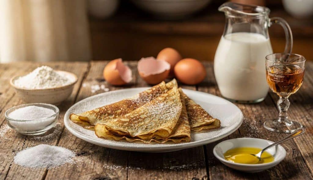 Pâte à crêpe au Grand Marnier : la recette gourmande