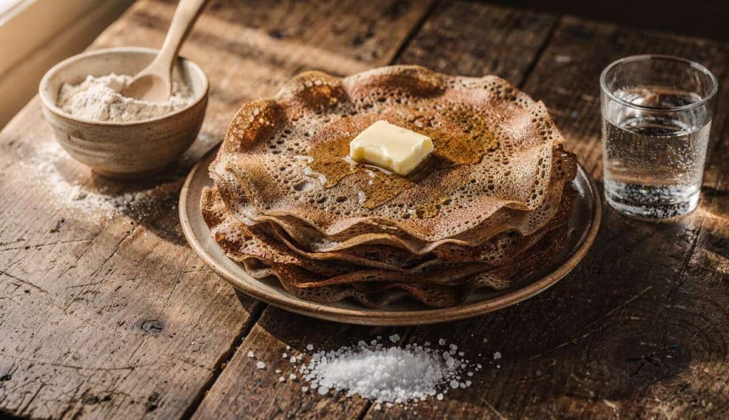 Crêpes de blé noir : la recette classique