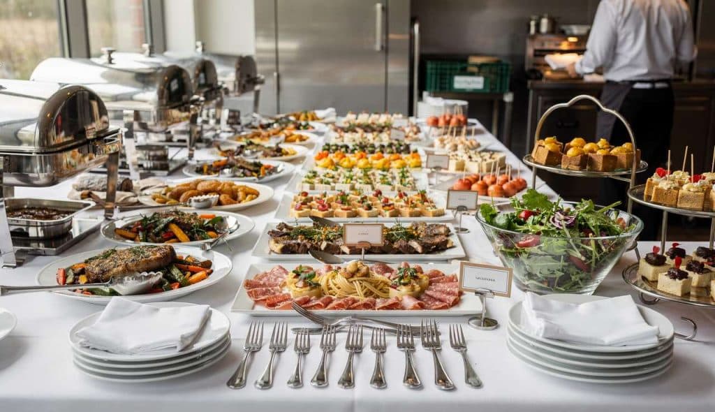 Organisation d’un buffet traiteur : matériel et logistique pour un service fluide