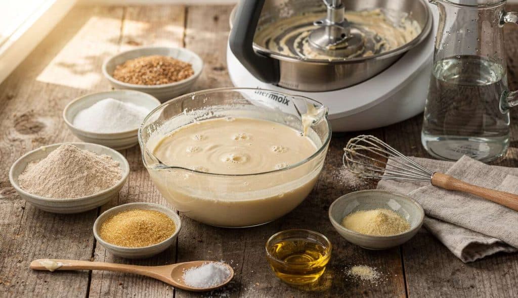 Pâte à crêpes à l'épeautre au Thermomix : recette facile