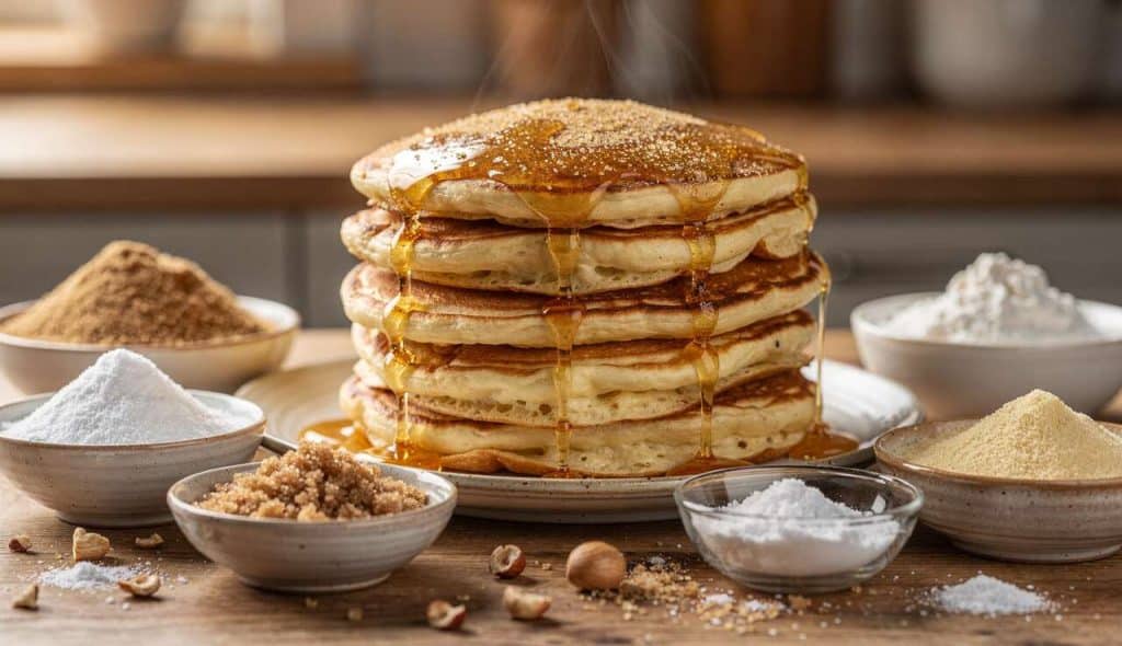 Crêpes aux noisettes et miel à l'américaine : une recette gourmande