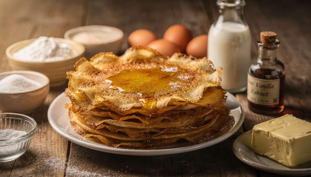 Crêpes de grand-mère : recette authentique et facile