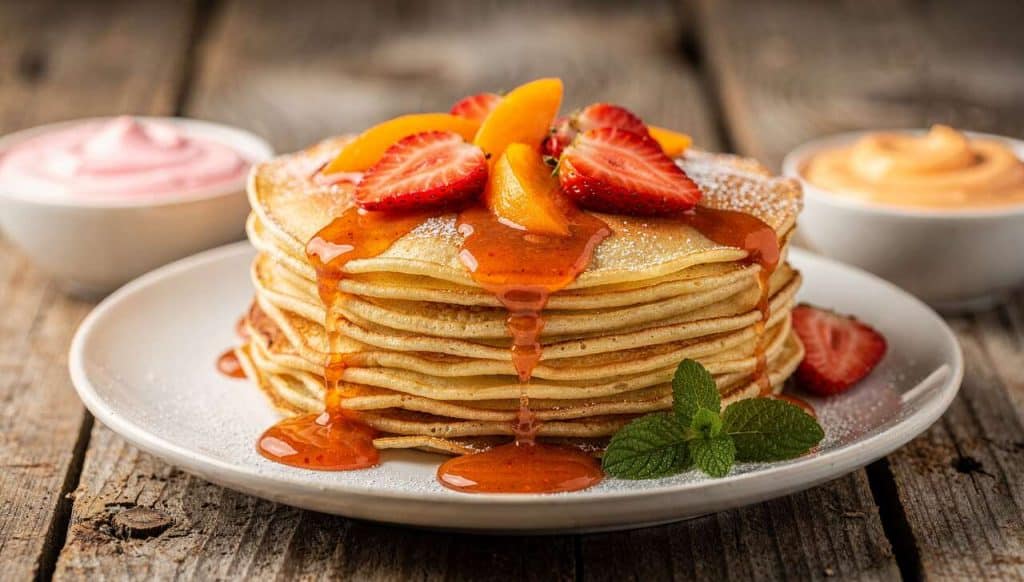 Crêpes aux yaourts fruités : une recette gourmande