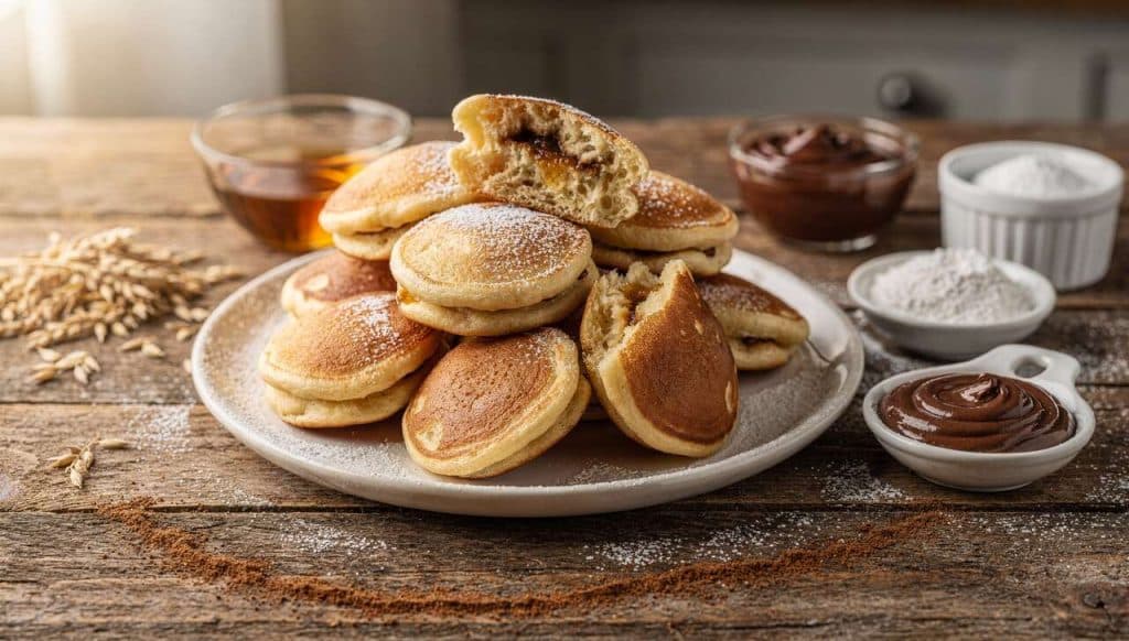 Petites crêpes fourrées : recette gourmande facile