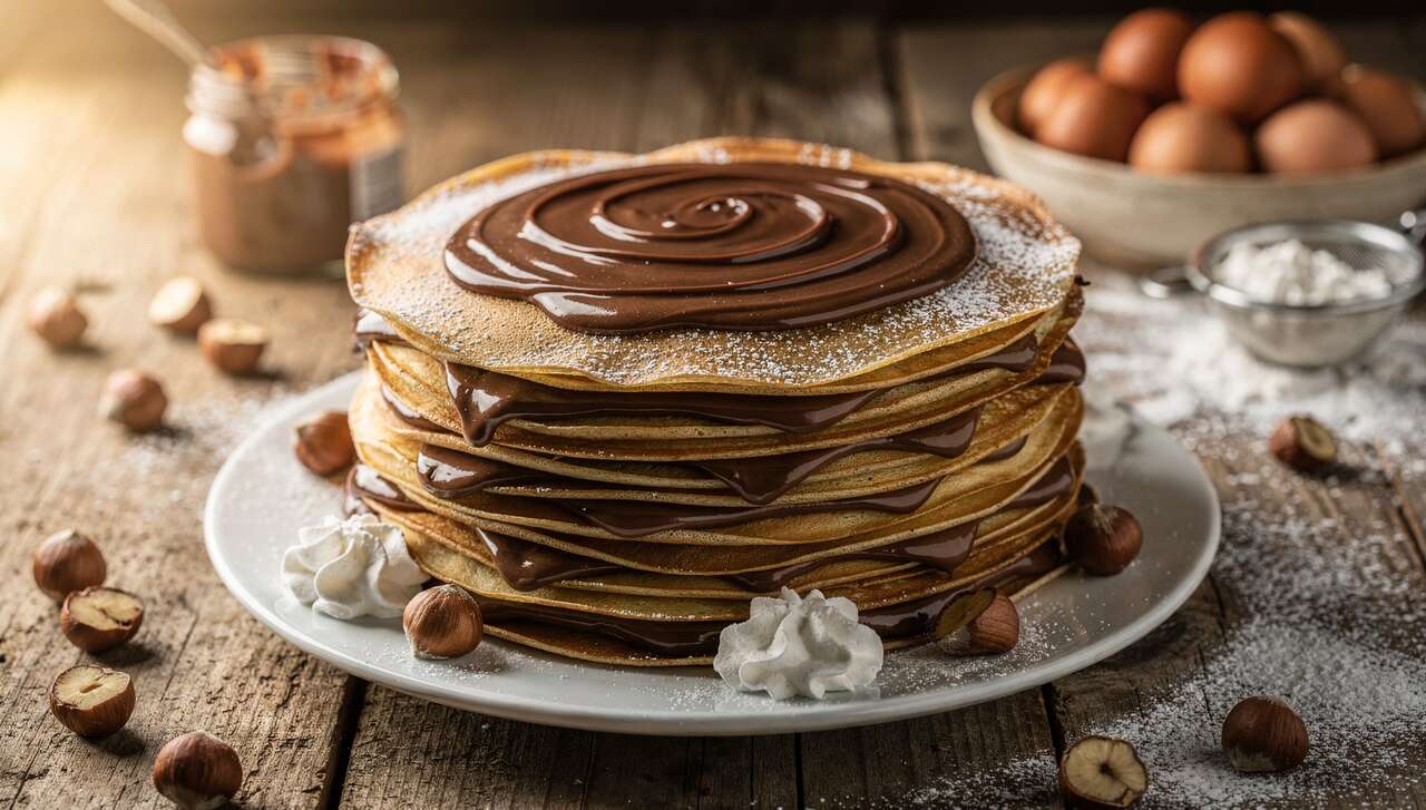 Gâteau de crêpes au Nutella : une recette gourmande