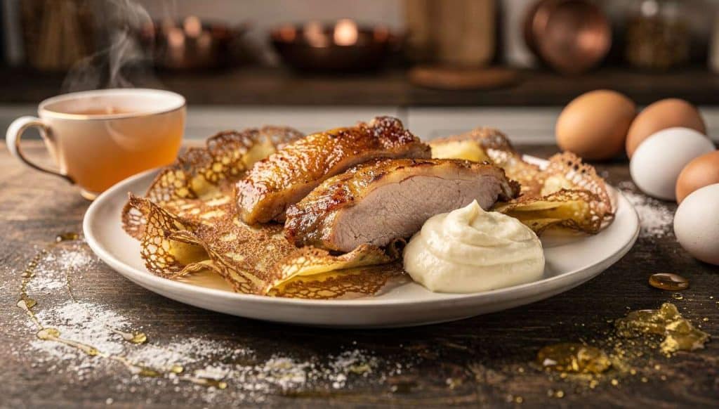 Crêpes à la Vonnassienne : recette Gourmande de Canette