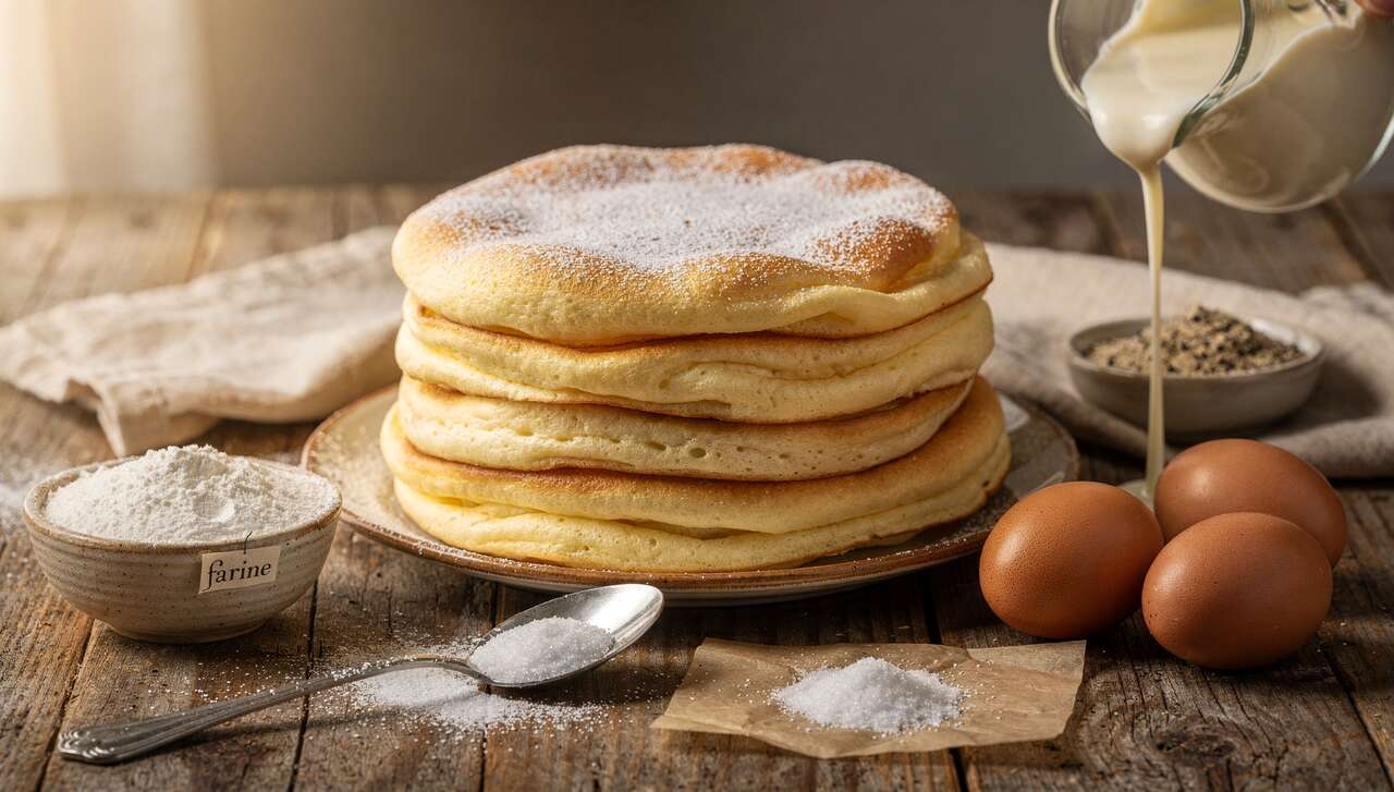 Crêpes soufflées à la crème : recette maison facile et gourmande