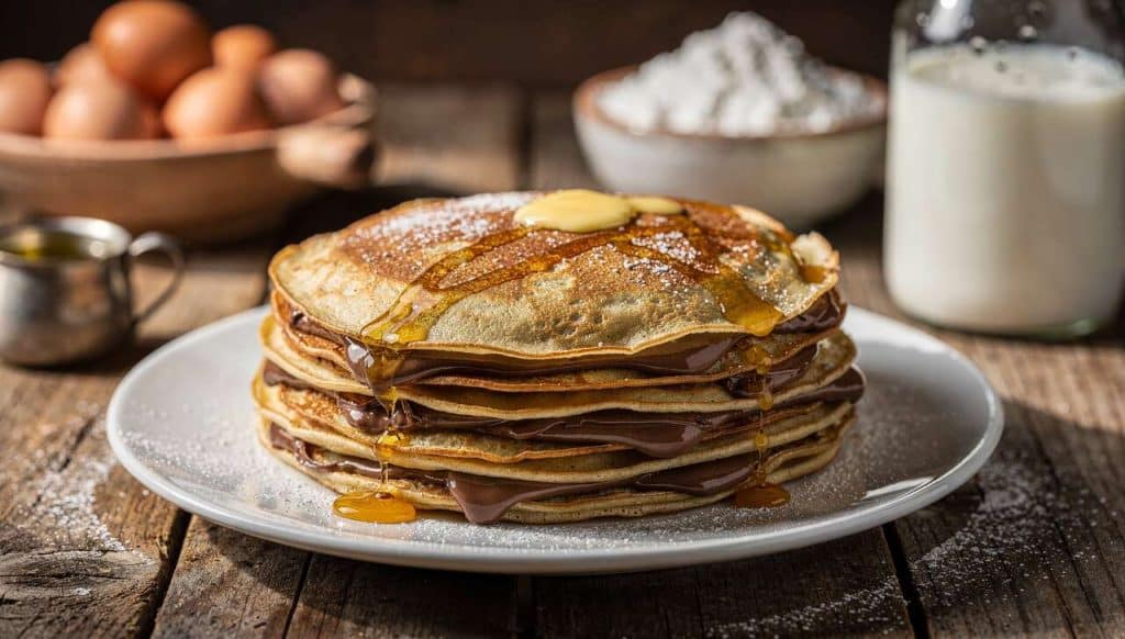 Crêpes au Nutella : délice chocolaté facile