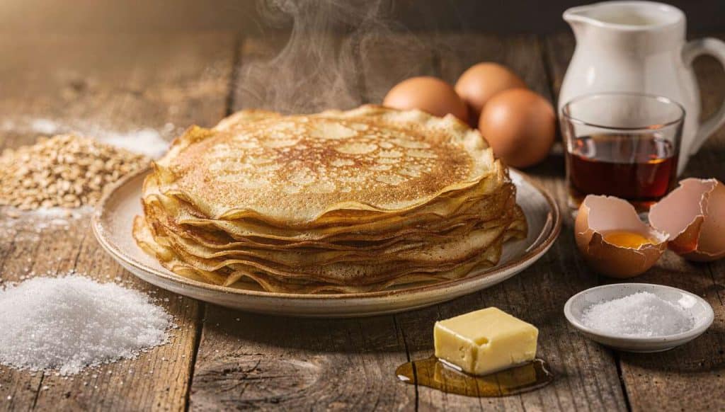 Crêpes parfumées au rhum : la recette gourmande