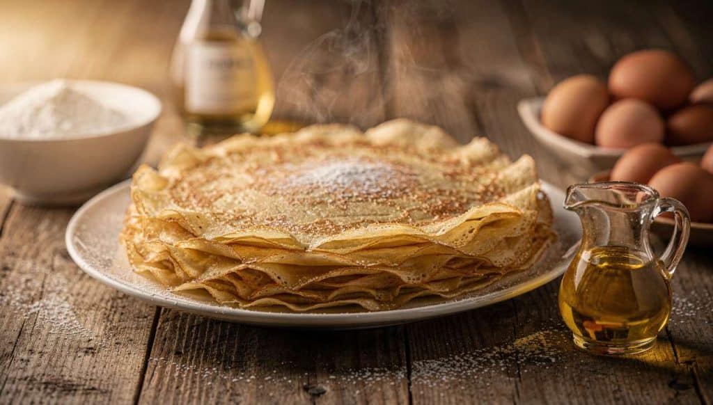 Crêpes à l'eau-de-vie : recette gourmande et simple
