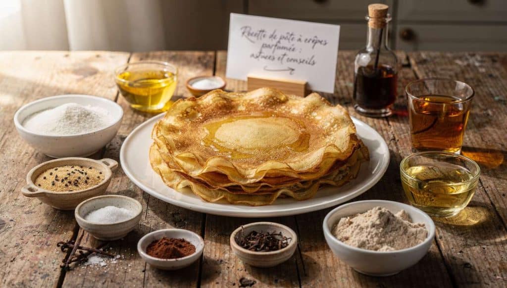 Recette de pâte à crêpes parfumée : astuces et conseils